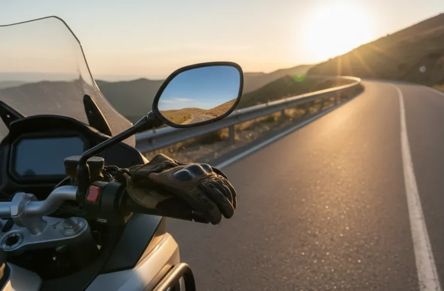 Jak dobrać lusterka motocyklowe przed dłuższą trasą