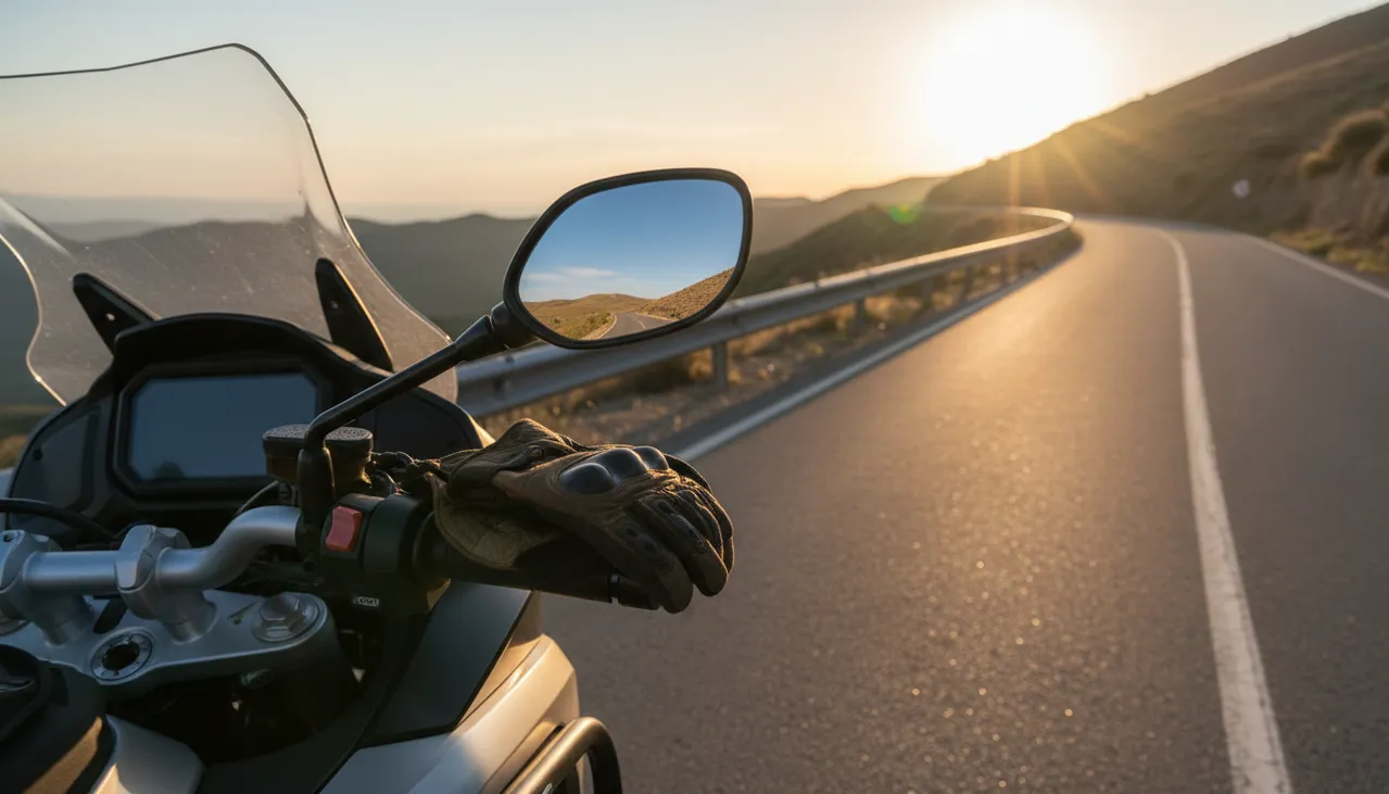 Jak dobrać lusterka motocyklowe przed dłuższą trasą